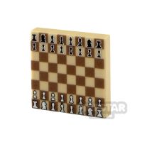 Product shot Custom Printed Tile 2x2 Chess Board