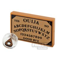 Product shot Custom Printed Tiles 2x3 Round Ouija Board and Planchette