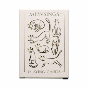 DW Ink Cat Playing Cards