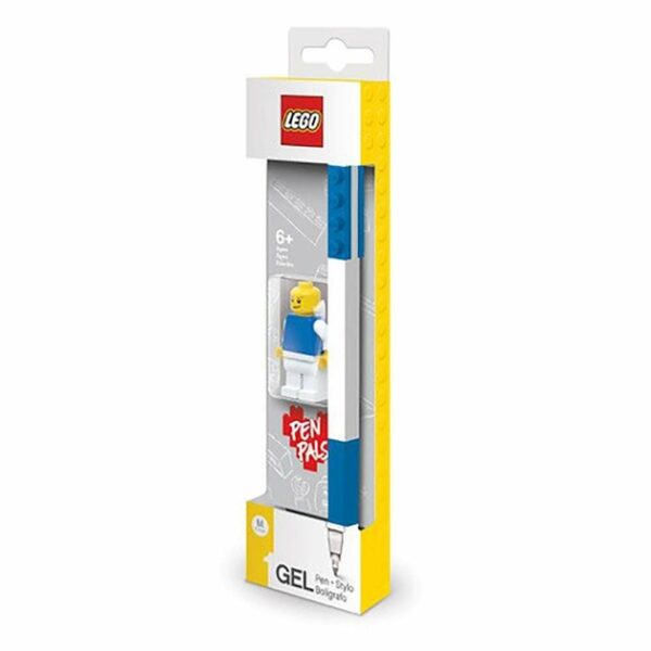 LEGO Blue Gel Pen with Minifigure