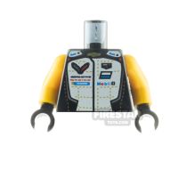 Product shot LEGO Minifigure Torso Chevrolet Racing Jacket