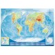 Large Physical Map of the World