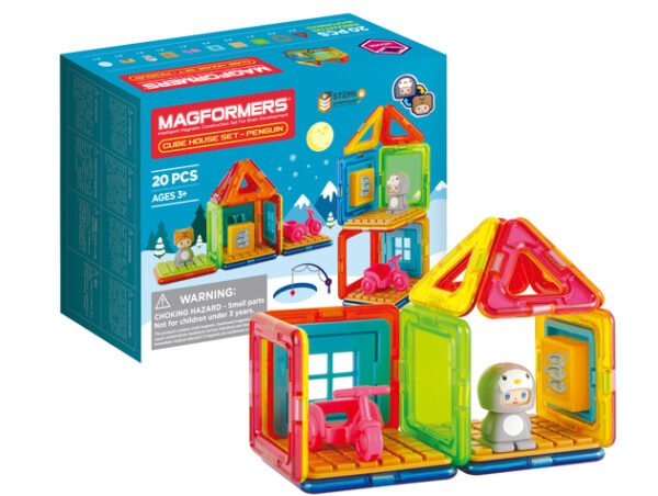 Magformers Cube House Pengiun Set