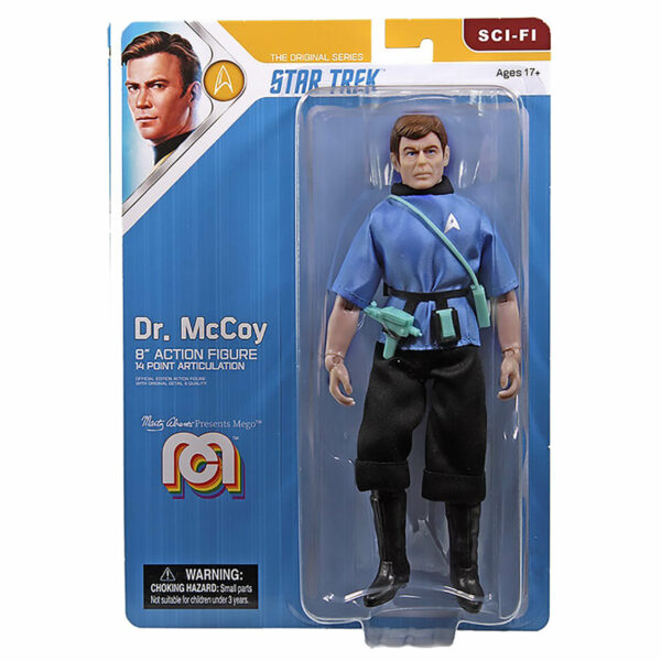 Mego 8  Figure - Star Trek McCoy