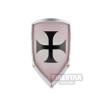 Product shot Minifigure Shield Teutonic Knight Cavalry
