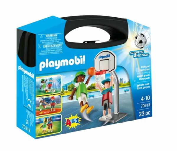 PLAYMOBIL 70313 Sports and Action Multisports Large Carry Case