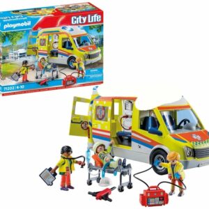 PLAYMOBIL 71202 Ambulance with Lights and Sound