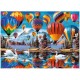 Wooden Jigsaw Puzzle - Colorful Ballons