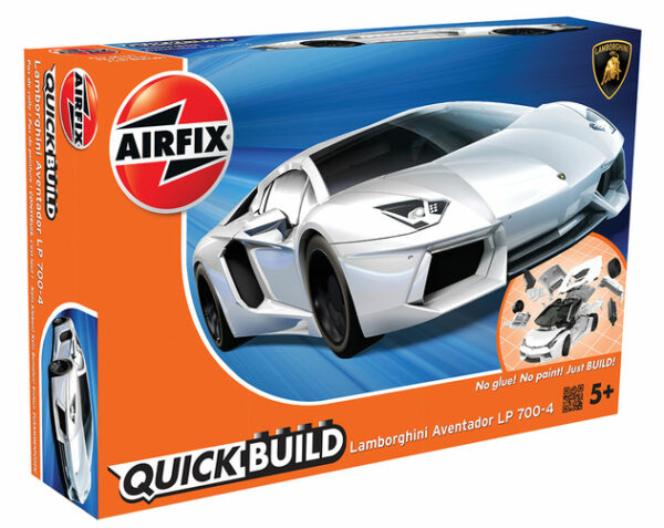 Airfix QUICKBUILD Lamborghini Aventador - White