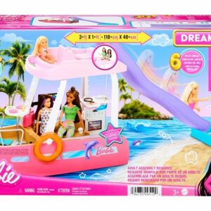 Barbie Pink Dream Boat Toy