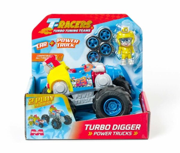 T-Racers Power Truck-Turbo Digger