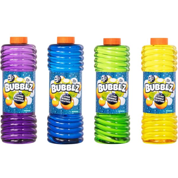 Bubblz Bubble Solution Made From 100% Recycled Plastic | 1 Litre Bottle