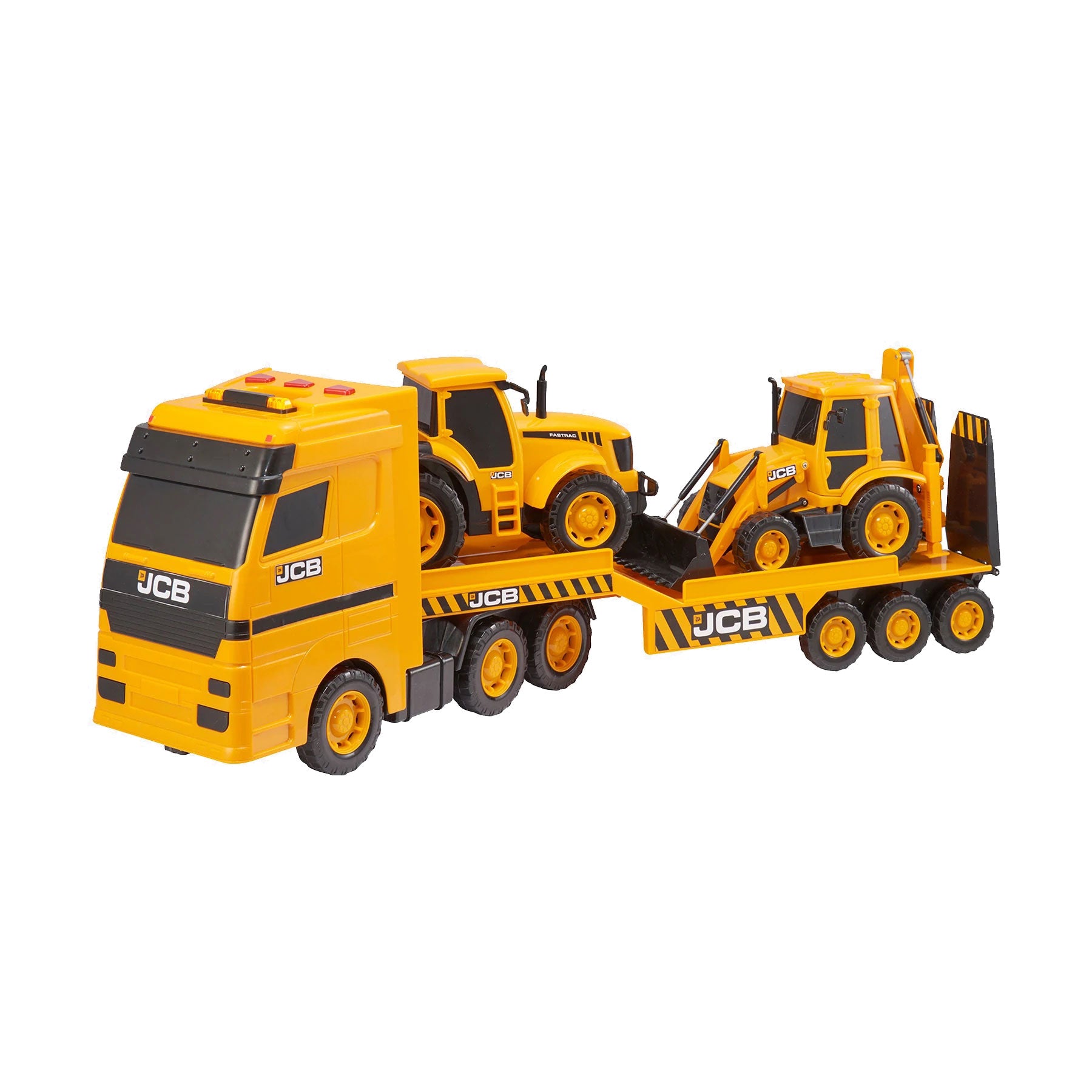 JCB Heavy Loader Transporter Truck Toy