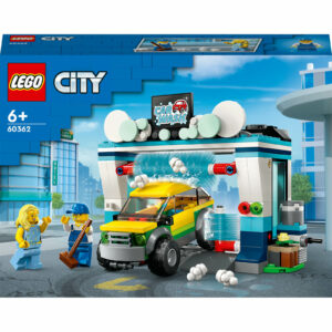 LEGO City: Carwash Set with Toy Car Wash and Car (60362)