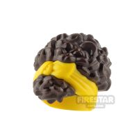 Product shot LEGO Hair Coiled with Head Wrap