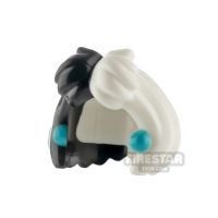 Product shot LEGO Hair Short Bob with Earings Dual Colour Black