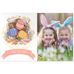 Personalised Jigsaw | Easter Egg Nest | 266 Pieces | Photo Jigsaw | Make Your Own Jigsaw | Easy To Create | Photo Gift | ASDA photo