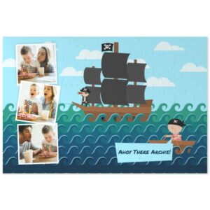 Personalised Jigsaw | Pirate Ship | 266 Pieces | Photo Jigsaw | Make Your Own Jigsaw | Easy To Create | Photo Gift | ASDA photo