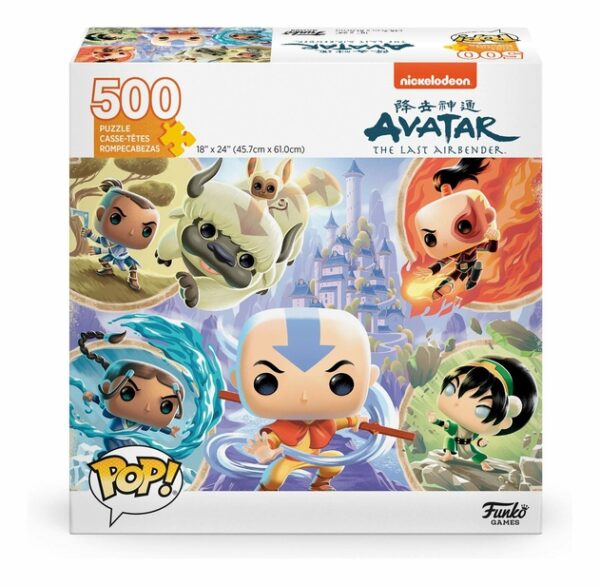 Funko Pop! Puzzles Avatar: The Last Airbender 500 Piece Jigsaw Puzzle