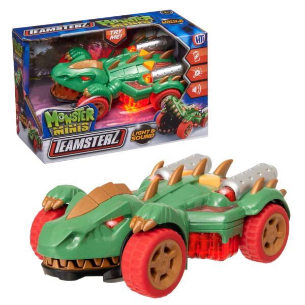Teamsterz Monster Moverz Mini Dinosaur Car | Lights & Sounds