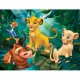 Frame Puzzle - 30 Pieces - The Lion King : Simba and Friends