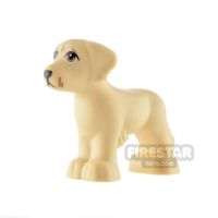 Product shot LEGO Animal Minifigure Dog Shaggy Fur Scratched Nose