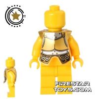 Product shot LEGO Armour Breastplate Gold Conquistador