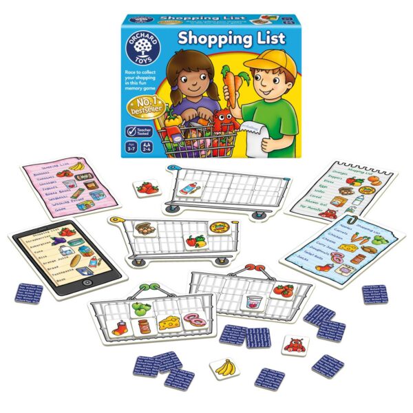 Orchard Shopping List Childrens Card Game