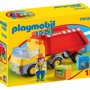 Playmobil 1.2.3 70126 Dump Truck for Children