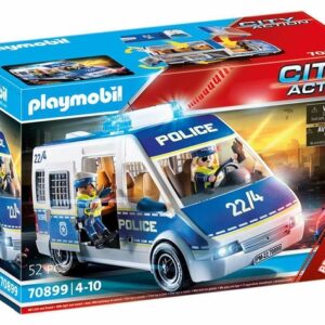 Playmobil 70899 City Action Police Van with Lights and Sound