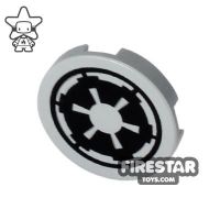 Product shot Printed Round Tile 2x2 - Star Wars Imperial