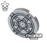 Product shot Printed Round Tile 2x2 - Star Wars Tie Fighter