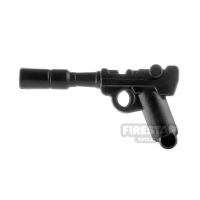 Product shot BrickTactical Suppressed Luger Pistol