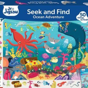 Junior Jigsaw Seek and Find 100 Piece Jigsaw Ocean Adventure