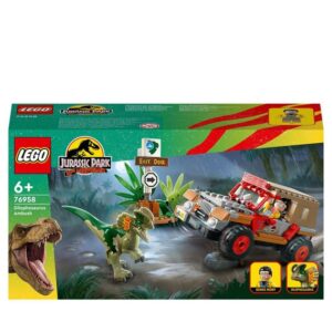 LEGO Jurassic Park Dilophosaurus Ambush Set 76958