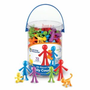 Learning Resources All About Me Family Counters (Set of 72)