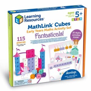 Learning Resources MathLink Cubes Early Maths Activity Set - Fantasticals
