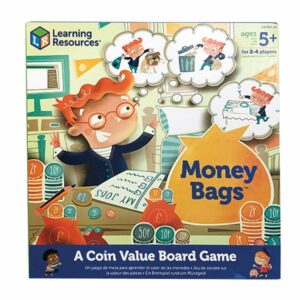 Learning Resources Money Bags A Coin Value Game