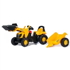 Rolly Toys Kid JCB Tractor & Trailer & Loader