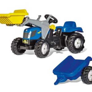Rolly Toys New Holland Tractor & Trailer & Loader