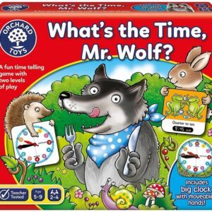 Whats The Time Mr Wolf Time Telling Board Game