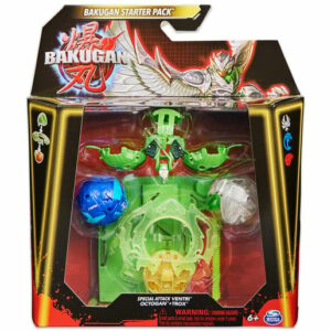 Bakugan Starter Pack - Special Attack Ventri Octogan and Trox Figures