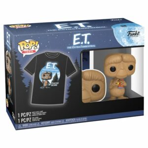 Funko Pop! & Tee E.T. The Extra Terrestrial - E.T. with Candy Vinyl Figure (Meduim)