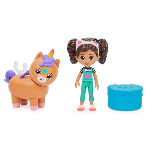 Gabby's Dollhouse Gabby Girl and Kico Kittycorn Figure Set