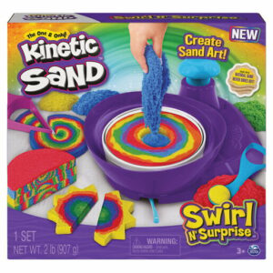 Kinetic Sand Swirl N' Surprise Playset