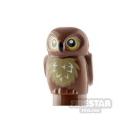 Product shot LEGO Animal Minifigure Owl with Large Eyes