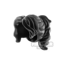Product shot LEGO Minifigure Hair Ponytail with Bangs