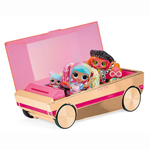 LOL Surprise! 3-in-1 Party Cruiser Car Playset