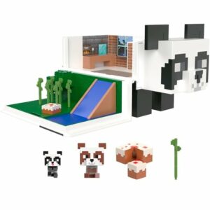 Minecraft Mob Head Minis - Panda Playhouse Playset