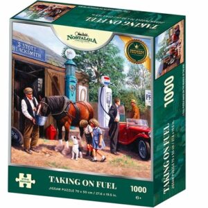 Nostalgia Collection Taking on Fuel 1000 Piece Jigsaw Puzzle